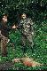 kolega Bartek przy strzelonym starym capie, z�by mia� starte prawie do dzi�se�.