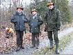 od lewej; Mirek, Ada� i m�j brat Ryszard