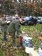 polowanie Hubertowskie-katering. a z ty�u kol. Romek wcina 3 porcje