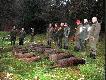 Pokot - polowanie dewizowe w kole "�O�" 25-11-07 pokot  (cz��) z trzeciego dnia polowania.