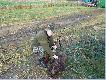 Polowa�em dzisiaj u koleg�w w GRZYWACZU, na ostatniej zbior�wce w tym sezonie.Pogoda by�a pi�kna, dzik�w plaga. Na 10 strzelb pozyskali�my 6 dzik�w. Mnie Hubert obdarowa� tym oto dzikiem.
