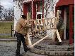 W dniu dzisiejszym �owisko nasze zosta�o wzbogacone o kolejny pa�nik, wykonany  w warsztatach terapii zaj�ciowej, przez osoby niepe�nosprawne