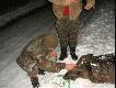 Okre�lenie miejsca strza�u przez kolege Dawida.