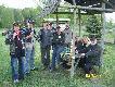 Wsp�lna grupowa fotka na kr�gu,przed strzelaniem i do roboty.