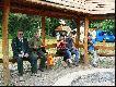 Kolega �owczy z lewej, brat z �on� z prawej i kolega stazysta z prawej