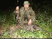 Hmmmm.... co by tu napisa� ... DZIK  - kolejny w tym sezonie  ,zrobi�em �adnych kilka km po lesie zanim  go upolowa�em.   Takie polowania lubie  bo  na ambonie to zazwyczaj  zasypiam   -;-)
