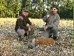 gospodarz �owiska portalowy Jump76 z kol.Markiem sekretarzem ko�a przy strzelonym rogaczu
