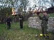 Efekty ogniowe i dymne podczas pokotu murowane.