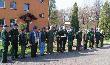 Zesp� s�dziowski w galowym ustawieniu