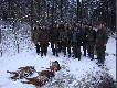 Pokot po polowaniu zbiorowym w dniu 23.11.2008 w kole �owieckim Sok� w Olkuszu
Polowa�o 11 strzelb. Dzieki �azkawo�ci �w.Huberta uda�o si� pozyska� dwa dziczki i jedna koze. polowanie odbylo si�w mi�ej i przyjaznej atmosferze przy pieknej i pierwszej ponowie tego sezonu.