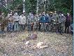 Po za moim dziczkiem na pokocie znalaz� si� lisi dublet kolegi Jana. Obw 75 Kamionka-Knipy