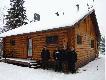 Odwiedzamy s�siad�w. Domek z okr�glak�w nale��cy do Bud'a, potomka Irokeza.