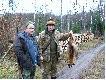 Polowanie wigilijne w moim macierzystym ,,ROGACZU''. Dzik�w i jeleni by�o sporo i to w ka�dym miocie, ale niestety sz�y tam gdzie nie trzeba. Pad�y 3 lisy. Ja zosta�em vice kr�em. M�j lisek wystawi� tylko �epek zza brzozy i w ten �epek pos�a�em mu kul� z browninga...