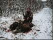 my�liwy z Francjii, zrobi� pieknego trypleta do warchlak�w, ten sam my�liwy strzeli� byka widocznego na cze�niejszym zdj�ciu