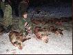 Vice kr�l Kol Wojtek 3 dziki �ACIATE . Polowa�em z Wojtkiem na jednej karce ,od pierwszego miotu sz�o nam dobrze. Dziki prawie w ka�dym miocie .Wojtek wielkie gratulacje za te �aciatki. D.B. 