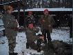 Kol.Andrzej strzeli� pierwszego dzika w swojej karierze �owieckiej,wi�c opiekun kol.Grzegorz zrobi� to,co nale�a�o ...