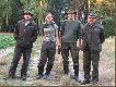 W �owiectwie podstawa to dobre towarzystwo. Na fotce �owczy, Ja, Kasia i wice- �owczy.