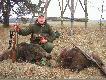 Dzisiejszy porannek 30.01.2009r. i o godzinie 07:45 �w.Hubert darzy� mi i Kud�atemu po dziku.