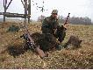 Dzisiejszy porannek 30.01.2009r. i o godzinie 07:45 �w.Hubert darzy� mi i Kud�atemu po dziku.
