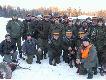 Ko�o �owieckie "ODYNIEC" w Mr�gowie. Sezon �owiecki 2008/2009.
Na dole w pomara�czowej kamizelce autor zdj�� Hubertus56;-)