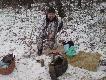 Gospodarz  polowania  na kolanach : )))))))))
Forumowy Mnich,Ostr�w Mazowiecka  2009r.