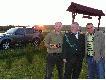 Walne zebranie w K� Grzywacz Miedwie- zosta�em Lisiarzem sezonu 2008/2009.
Obok mnie kol. �owczy i kol. Jarek.
Co prawda Bartonowi  nie dor�wnam, ale troch� tych lis�w by�o...