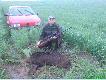 Przelatek pozyskany w okolicy Kalborni amunicja z pociskiem Nosler Balistic Tip kal.308W moja elaboracja.07-06-2009