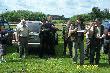 Na spotkaniu mo�na by�o spotka� sympatie pracownik�w nadle�nictwa,ale i wnuki kontrolowa�y poczynania dziadk�w.