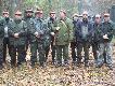 TATA STACHA(drugi z prawej)przysz�y vice kr�l dzisiejszego polowania(dzik oraz lis).