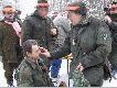 Chrzest m�odego strzelca. Pawe� strzeli� pierwszego dzika.