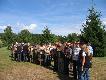 Zbi�rka przed zako�czeniem zawod�w.