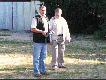 W�a�ciciel strzelnicy Krzysztof i S�dzia g��wny zawod�w Joachim