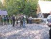 Micha� odbiera puchar, dyplom i odstrza� na byka ;-)