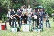 Zwyci�skie ekipy  k� na pudle