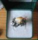 pier�cionek z grandlem - srebro