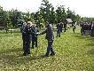 Juliusz Bialic odbiera odznak� Z�OTEGO WAWRZYNA.Wcze�niej wr�czono podobn� kol.Bogdanowi Ga��ckiemu.