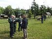 Odznak� Z�OTEGO WAWRZYNA odbiera Tadeusz Skorobogaty.