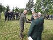 Odznak� BR�ZOWEGO WAWRZYNA odbiera Leszek Wawrzyniak.Odznak� BR�ZOWEGO WAWRZYNA  otrzyma� r�wnie� Hubert Kudlaszyk oraz Leszek Jachimiak.