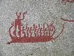 Foto 131: Zn�w inne g�ry, i jeszcze inne ryty:
A w�dz dzier�y bumerang, bro� powszechn� w tamtych czasach w Europie..
