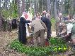 Sadzenie d�bu papieskiego. 
