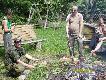 Zas�u�ony posi�ek po pracy  na Stanicy w Bornicach