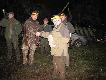 Dzi�ki uprzejmo�ci koleg�w z ko�a �owieckiego nr 26 Le�nik w Poznaniu mia�em mo�liwo�� uczestniczenia w polowaniu zbiorowym w obwodzie 82 i uda�o mi si� zosta� w-ce kr�lem polowania. 
Dzi�kuj� bardzo 
Darz B�r