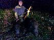 Polowanie indywidualne. M�j pierwszy dublet. Odyniec 60kg oraz przelatek 32kg. D.B
