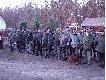 Cewk�w 18.11.2006
Wspania�a pogoda kilku zaproszonych go�ci razem 42 my�liwych, na rozkladzie 3 dziki i 2 �anie.