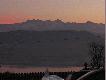 No i koniec polowania :) Pi�kny zach�d s�o�ca- widok na Tatry, i Zalew Czorszty�ski