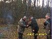 Dekoracja kr�la polowania przez prezesa.