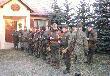 Zbi�rka przed polowaniem zbiorowym w �owisku le�nym pow. Z�ot�w. Oj, co tam si� dzia�o...

