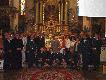 Do zdj�cia pami�tkowego pozuj� my�liwi, przedstawiciele w�adz ZO w Zielonej G. i le�nicy, 