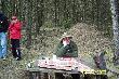 S�dzia na rogaczu jaki� taki znudzony.