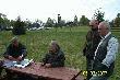 Jurek,Czesiu,Wiesiek i Tadeusz omawiaj� konkurencje  jakie wymy�lono na dzisiejszy dzie�.